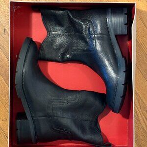 Donald Pliner Chunky Ankle Boots